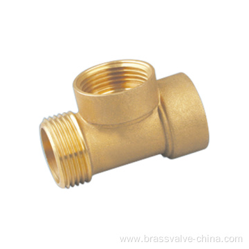 Brass 3-way Fitting for Pump System